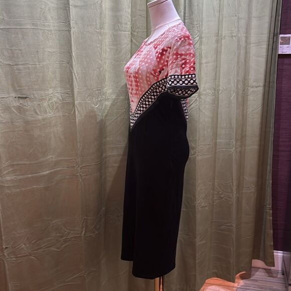 Roberto Cavalli rose scarf midi dress, US6 - Picture 4 of 10